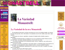 Tablet Screenshot of monastrell.net